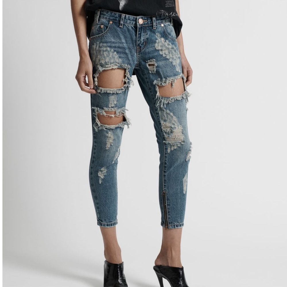 FREEBIRDS LOW WAIST RIGID SKINNY JEAN